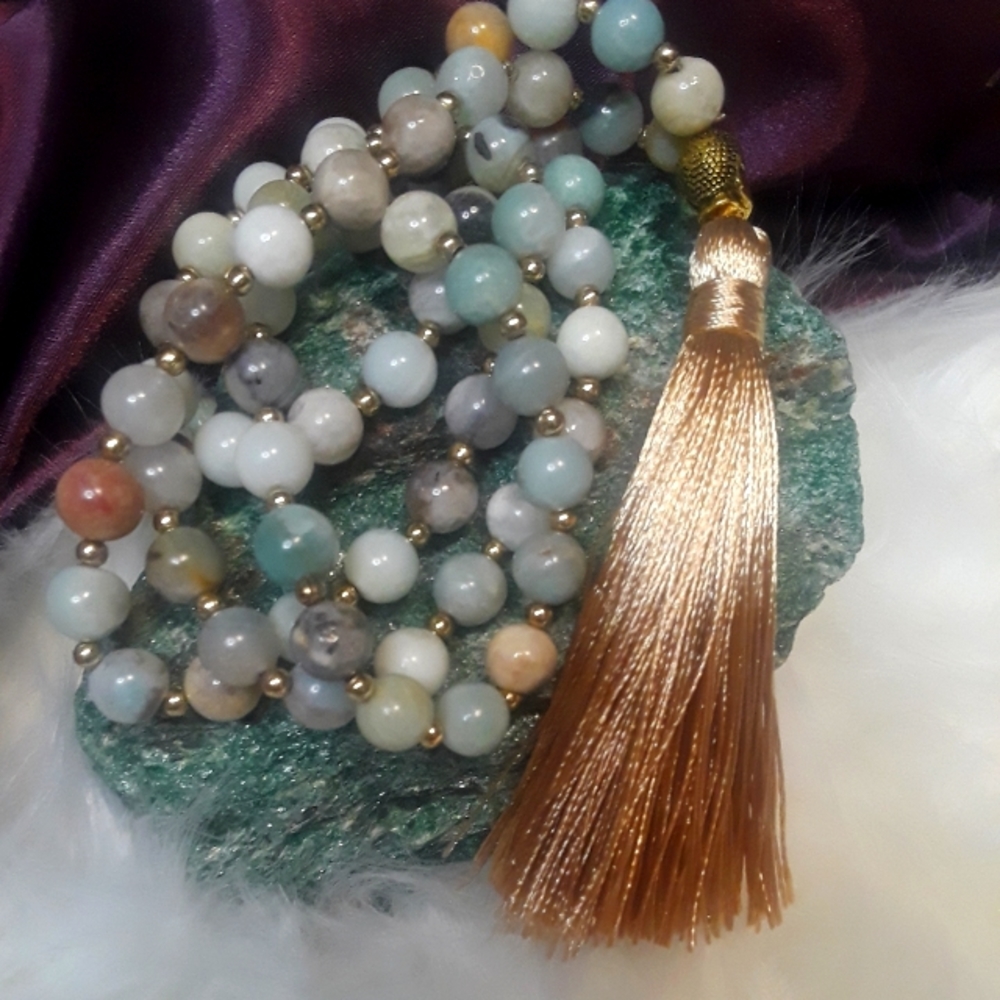 ** HOST PICK **  108 Bead Beryl Mala